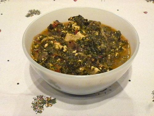 Spinach & Tofu Curry