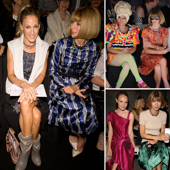 See What Celebrities Have Sat Next To Anna Wintour Front Row at Fashion Week: Gwyneth Paltrow, Nicki Minaj and Kate Bosworth