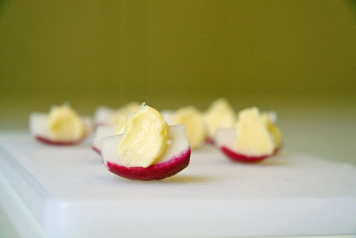 Radishes, Butter, and Flake Salt Radishes, Butter, and Flake Salt