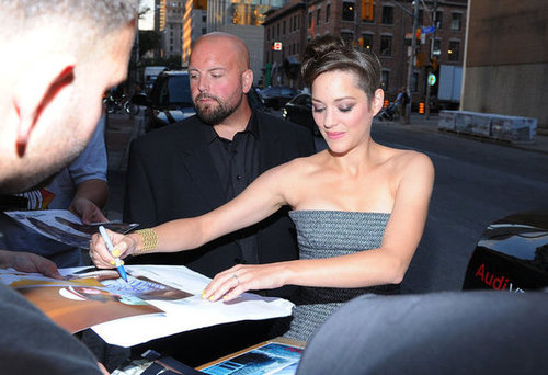 TIFF on the Scene: Marion Cotillard Shows Off Emotional Rust and Bone TIFF on the Scene: Marion Cotillard Shows Off Emotional Rust and Bone