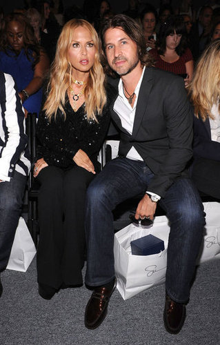 Rachel Zoe and hubby Rodger Berman took front row at the Supima Spring show.
Rachel Zoe and hubby Rodger Berman took front row at the Supima Spring show.