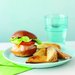 Turkey Sliders With Baked Potato Wedges
