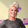 Photo of Pink on the 2012 MTV VMAS Red Carpet With a Mohawk