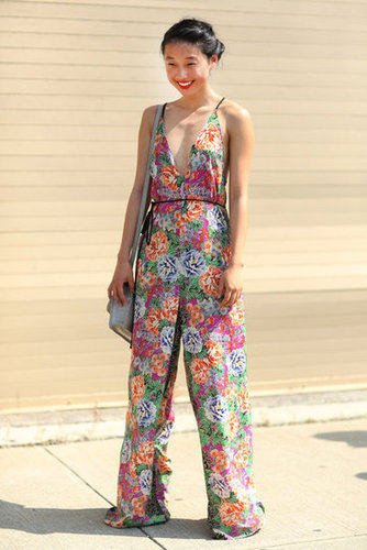 This styler stayed cool in a vibrant, breezy jumpsuit.
Source: Greg Kessler
This styler stayed cool in a vibrant, breezy jumpsuit.
Source: Greg Kessler