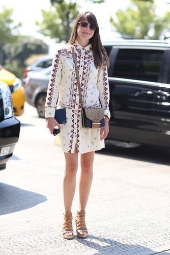 We love the simplicity of throwing on one great piece, like this printed shirtdress, and finishing with strappy heels.
Source: Greg Kessler
We love the simplicity of throwing on one great piece, like this printed shirtdress, and finishing with strappy heels.
Source: Greg Kessler