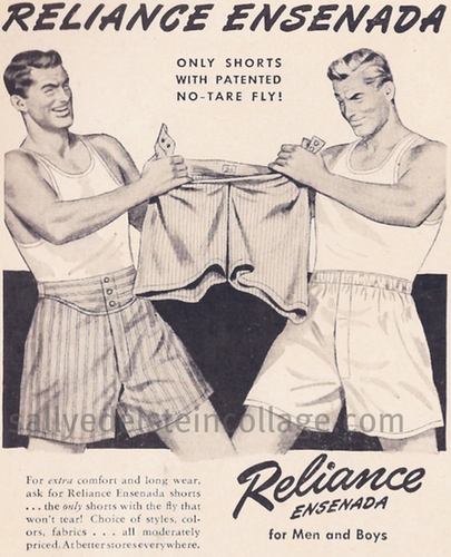 What? We're not gay — just two adult men paling around in our boxers.
What? We're not gay — just two adult men paling around in our boxers.