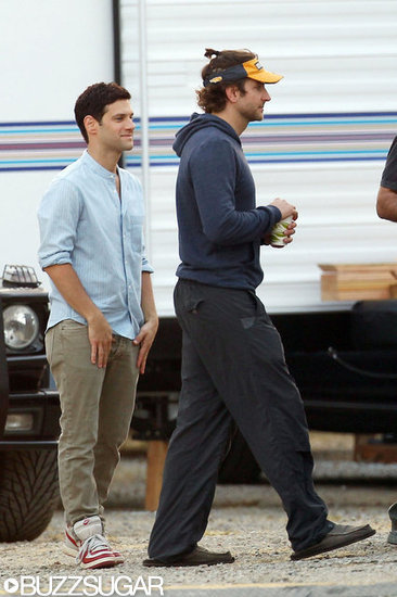 Bradley Cooper and Justin Bartha hung out on the set of The Hangover Part III.
Bradley Cooper and Justin Bartha hung out on the set of The Hangover Part III.