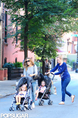 Sarah Jessica Parker Breaks From the Front Row For the School Run Sarah Jessica Parker Breaks From the Front Row For the School Run