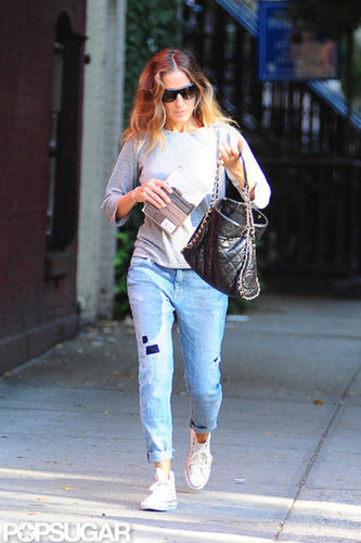 Sarah Jessica Parker Breaks From the Front Row For the School Run Sarah Jessica Parker Breaks From the Front Row For the School Run