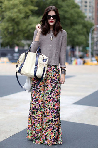 Easy pants with major print power.
Easy pants with major print power.