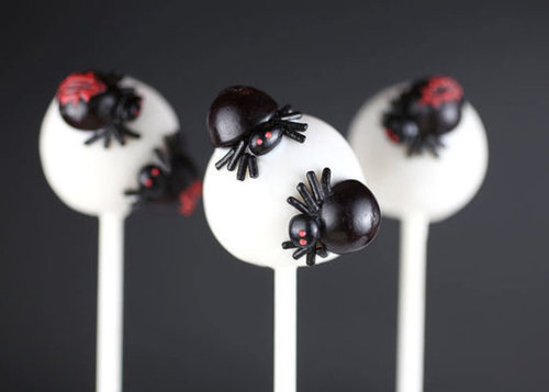 Spooky Spider Cake Pops Spooky Spider Cake Pops