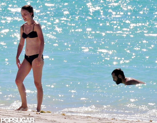 Natalie Portman Vacations in a Bikini With Benjamin and Aleph Natalie Portman Vacations in a Bikini With Benjamin and Aleph