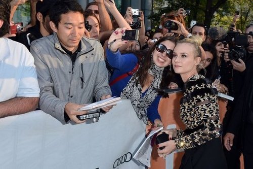 Diane Kruger and Josh Jackson Make a Sweet Sight at TIFF Diane Kruger and Josh Jackson Make a Sweet Sight at TIFF