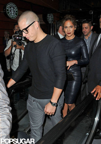 Jennifer Lopez Dines With Casper and Sits Down With Katie Jennifer Lopez Dines With Casper and Sits Down With Katie