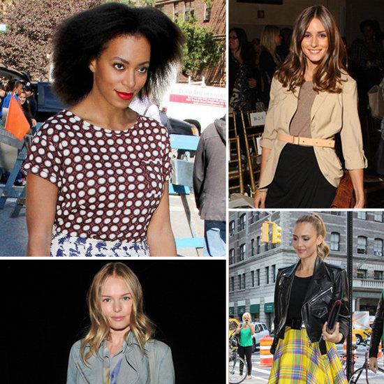Celebrities at New York Fashion Week Spring 2013 Celebrities at New York Fashion Week Spring 2013