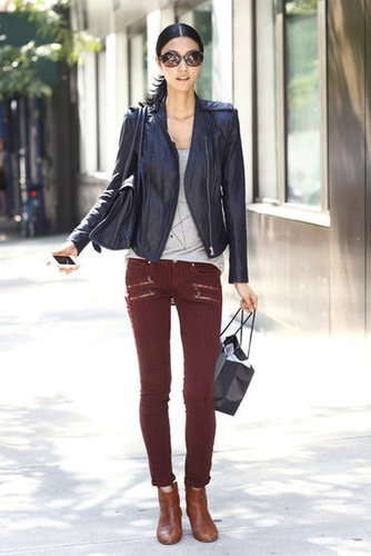 Zippered denim plays to this seasons biggest trends, while a leather jacket and brown leather boots feel entirely classic.
Source: Greg Kessler
Zippered denim plays to this seasons biggest trends, while a leather jacket and brown leather boots feel entirely classic.
Source: Greg Kessler