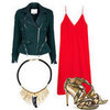 Phillip Lim Green Moto Biker Jacket Fall 2012