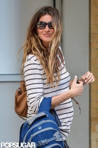 Gisele Bundchen Hits NYC as Tom Brady Hangs at Home With the Boys Gisele Bundchen Hits NYC as Tom Brady Hangs at Home With the Boys
