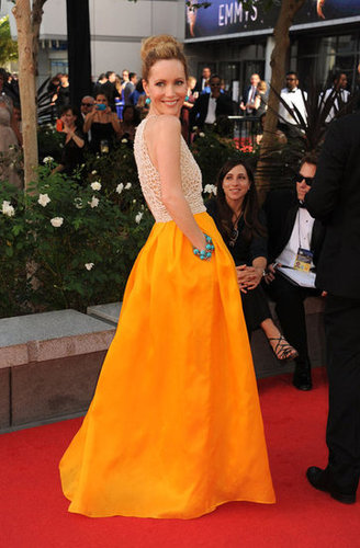 Leslie Mann tucked her hands in her pockets.
Leslie Mann tucked her hands in her pockets.