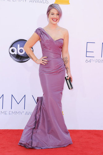 Kelly Osbourne gave a great big smile on the red carpet at the Emmys.
Kelly Osbourne gave a great big smile on the red carpet at the Emmys.