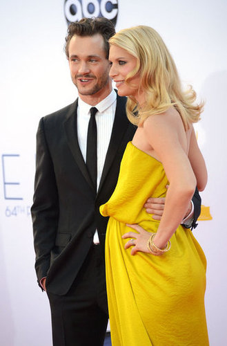 Claire Danes and Hugh Dancy posed together.
Claire Danes and Hugh Dancy posed together.