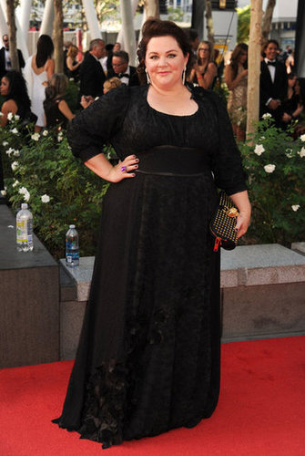 Melissa McCarthy hit the red carpet at the Emmy Awards.
Melissa McCarthy hit the red carpet at the Emmy Awards.