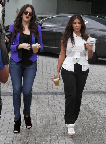 Kim Kardashian Cuddles Up to Her Cute New Companion Mercy Kim Kardashian Cuddles Up to Her Cute New Companion Mercy