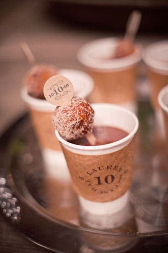 Doughnut Holes and Hot Chocolate Doughnut Holes and Hot Chocolate