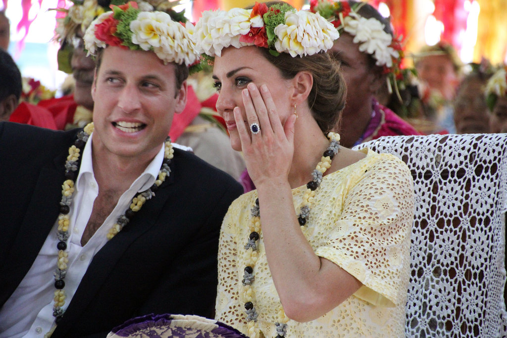 Will and Kate shared a secret during their 2012 visit to Tuvalu.
Will and Kate shared a secret during their 2012 visit to Tuvalu.