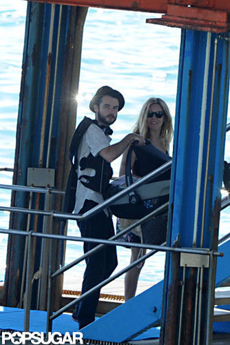 Tom Sturridge and Sienna Miller were accompanied by baby Marlowe on their getaway to Positano.
Tom Sturridge and Sienna Miller were accompanied by baby Marlowe on their getaway to Positano.