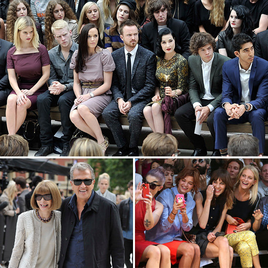 Check Out the Front Row Celebrities at 2013 Spring London Fashion Week Check Out the Front Row Celebrities at 2013 Spring London Fashion Week