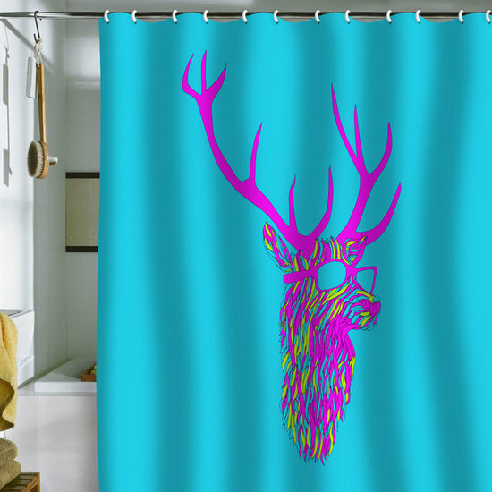 DENY Designs Robert Farkas 'Party Deer' Shower Curtain