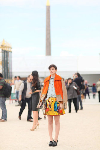 Paris Fashion Week Street Style Spring 2013 Paris Fashion Week Street Style Spring 2013