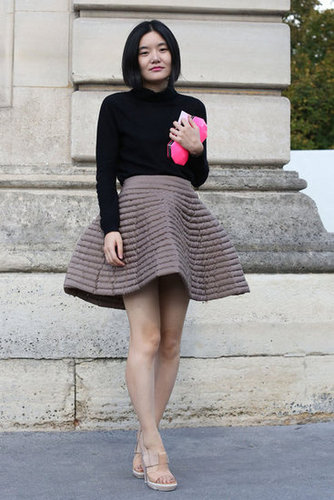 Paris Fashion Week Street Style Spring 2013 Paris Fashion Week Street Style Spring 2013