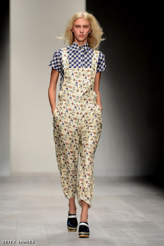 Kinder Aggugini London Fashion Week fashion show catwalk report Spring Summer 2013