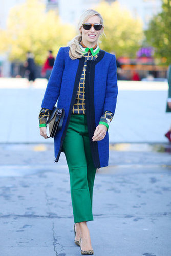 A lesson in embracing bold color and print — all at once.
A lesson in embracing bold color and print — all at once.