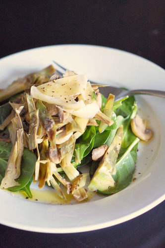Warm Artichoke and Mushroom Salad Warm Artichoke and Mushroom Salad
