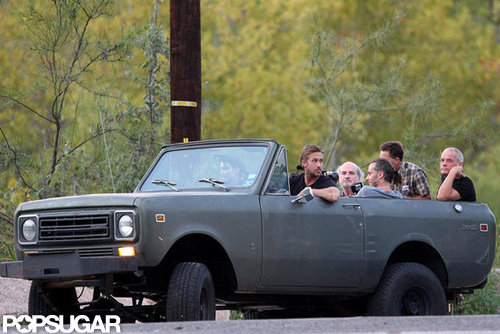 Ryan Gosling filmed in Texas.
Ryan Gosling filmed in Texas.
