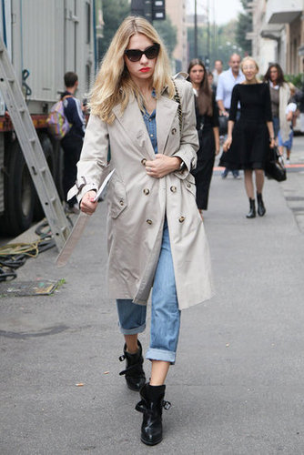 An amazing pair of boots and a classic trench coat are two essentials every styler needs in her closet.
Source: Greg Kessler
An amazing pair of boots and a classic trench coat are two essentials every styler needs in her closet.
Source: Greg Kessler