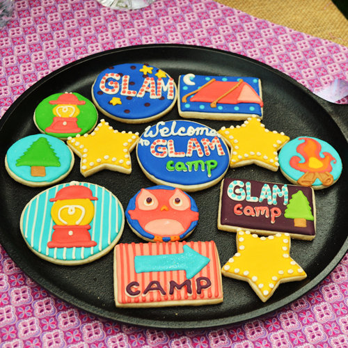Camping-Themed Birthday Party For Little Girl
