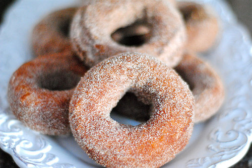 Spiced Sugar Pumpkin Doughnuts Spiced Sugar Pumpkin Doughnuts