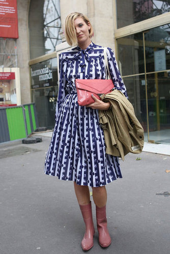 Paris Fashion Week Street Style Spring 2013 Paris Fashion Week Street Style Spring 2013