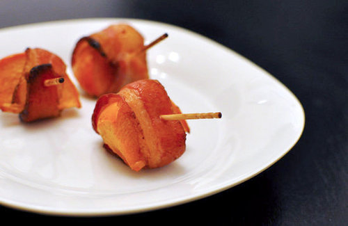 Bacon-Wrapped Persimmons Bacon-Wrapped Persimmons