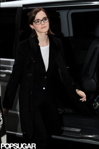 Emma Watson Dresses Up Pants For a Special Perks Screening Emma Watson Dresses Up Pants For a Special Perks Screening