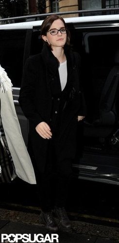 Emma Watson Dresses Up Pants For a Special Perks Screening Emma Watson Dresses Up Pants For a Special Perks Screening