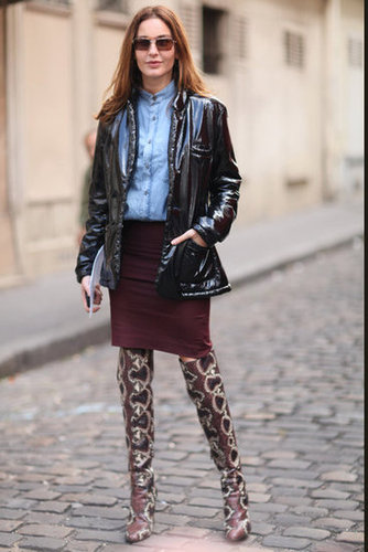 Paris Fashion Week Street Style Spring 2013 Paris Fashion Week Street Style Spring 2013