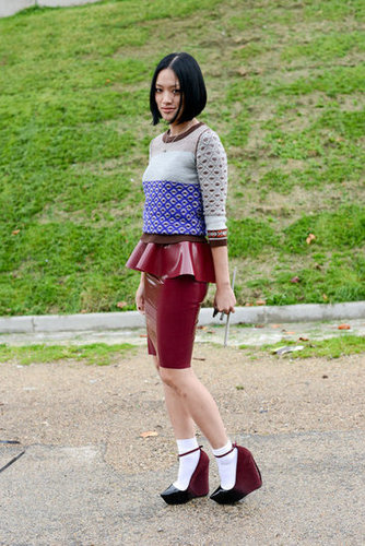 Paris Fashion Week Street Style Spring 2013 Paris Fashion Week Street Style Spring 2013