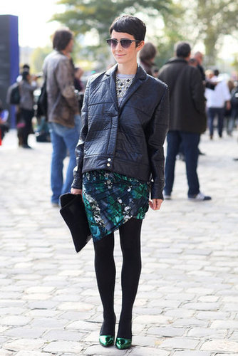 Paris Fashion Week Street Style Spring 2013 Paris Fashion Week Street Style Spring 2013