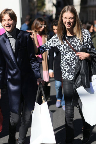 Paris Fashion Week Street Style Spring 2013 Paris Fashion Week Street Style Spring 2013