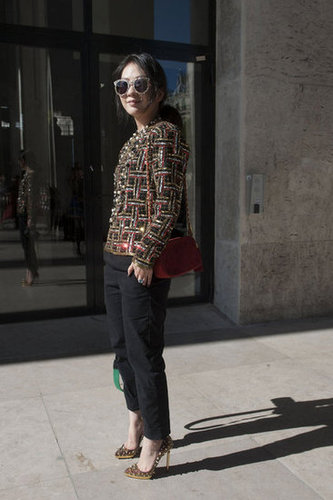 Paris Fashion Week Street Style Spring 2013 Paris Fashion Week Street Style Spring 2013